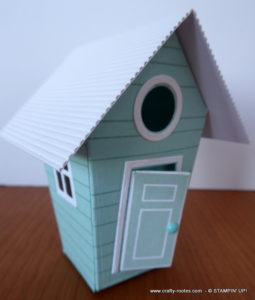 Home Sweet Home Thinlit Dies make gorgeous beach huts - Crafty-rootes