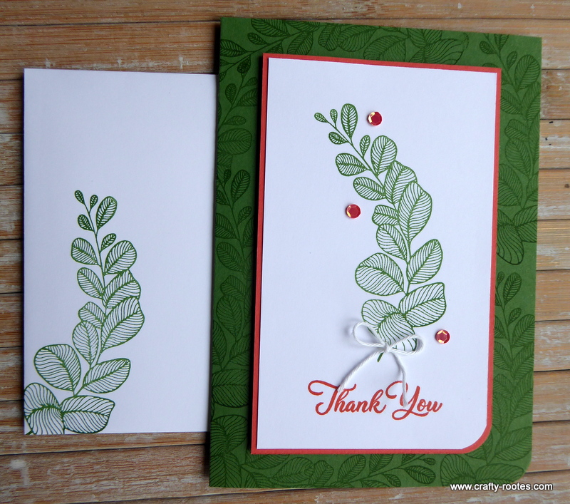 Artistic Thank You Card - Crafty-rootes